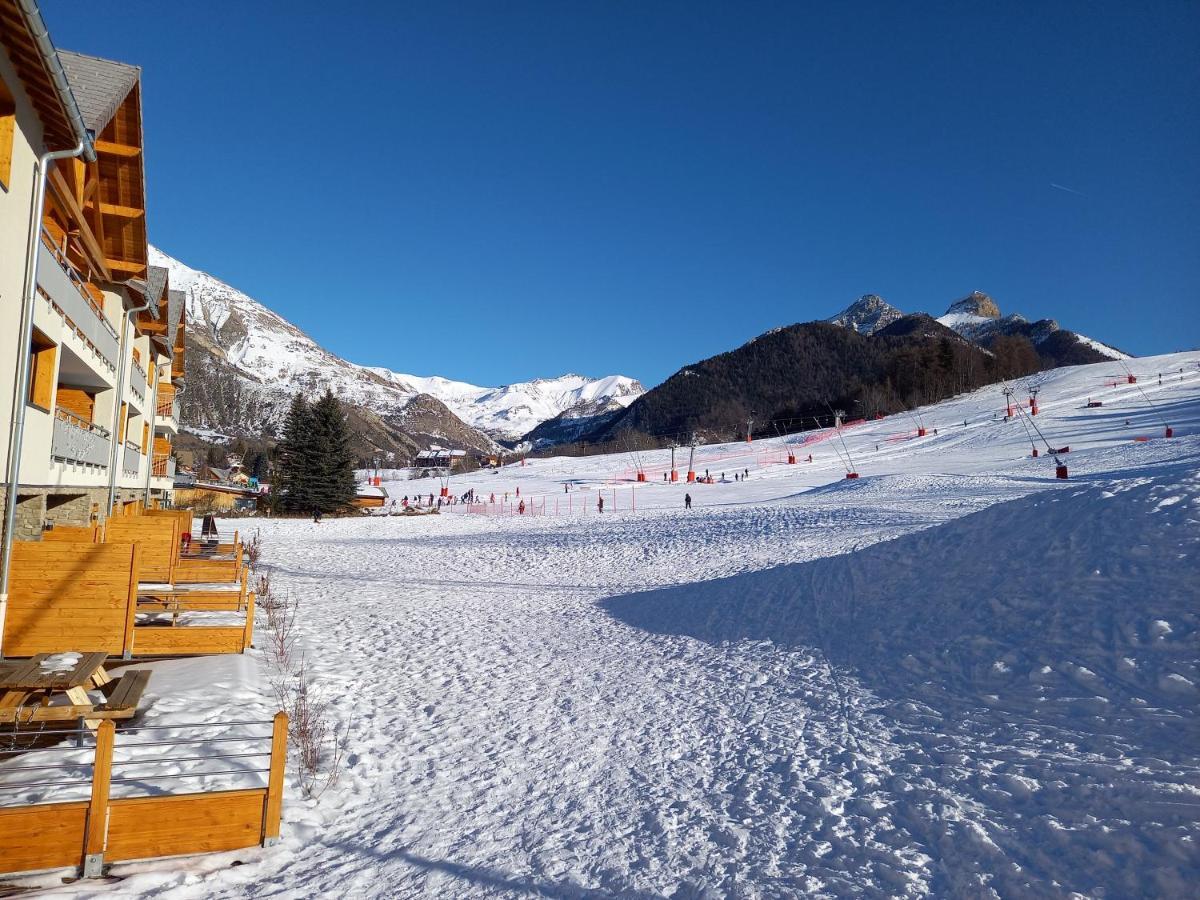 Appartement Les Vallons Au Pied Des Pistes Ancelle Exterior foto