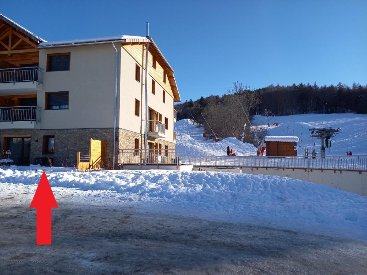 Appartement Les Vallons Au Pied Des Pistes Ancelle Exterior foto